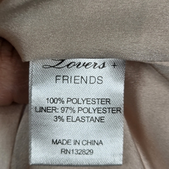 Lovers + Friends $228 Kory Off The Shoulder Dress Embroidered Bohemian‎ Mini XL - Picture 9 of 10